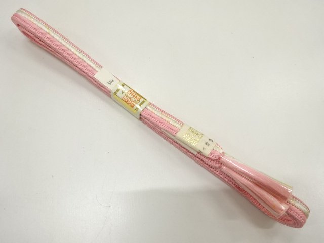 JAPANESE KIMONO / UNUSED HAND-TIED OBIJIME